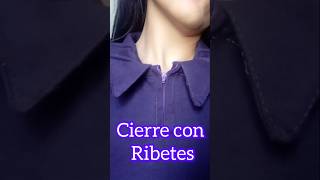 DIY Cierre con 2 ribetes costurarapida [upl. by Ayk951]