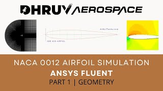 ✅ ANSYS FLUENT  Airfoil 2D Tutorial  NACA 0012  Ansys airfoil simulation  PART 1 Geometry [upl. by Blinny]