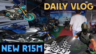 NEW YAMAHA SHOWROOM JIND 🩵  Daily vlog  bike reaction 😮 [upl. by Feledy]