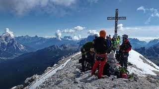 Tofana di Rozes via ferrata Giovanni Lippela [upl. by Acired]