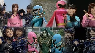 Houka Ozu Urara Ozu and Vancuria Bests Moments Magiranger [upl. by Erund]