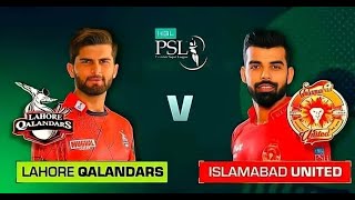 PSL9 2024  LAHORE QALANDAR VS ISLAMABAD UNITED  CRICKET [upl. by Gladi]