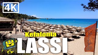 Lassi  Kefalonia  Greece  4K Walking Tour  June 2022 [upl. by Bron767]