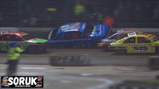 2L Saloon Stock Cars  Meeting Highlights Kings Lynn  30324 [upl. by Innek]