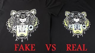 Real vs Fake Kenzo T Shirt Guide [upl. by Cade275]