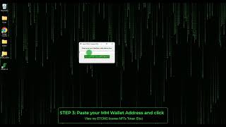 ETCMC  How to Install ETCMC License NFT Token ID Viewerexe [upl. by Orsa]