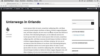 Beiträge und Seiten anlegen  Auszug aus WordPress 45 — Das umfassende Training [upl. by Raymund721]