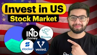 भारत से अमेरिकी शेयर बाज़ार में निवेश कैसे करें  How to invest in the US Stock Market From India [upl. by Llecram]