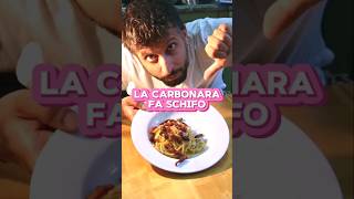 LA CARBONARA FA SCHIFO [upl. by Ainit]