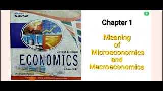 Micro Economics Class 11 Chapter 1 Meaning MicroEconomics and MacroEconomics economicsclass 11 [upl. by Keefer]