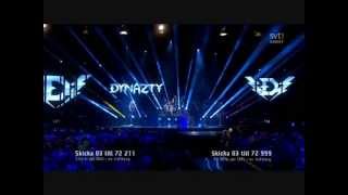 Dynazty Land Of Broken Dreams  Melodifestivalen Andra Chansen 2012 [upl. by Rufford]