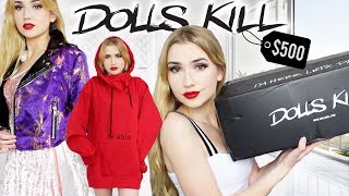 500 DOLLSKILL HAUL  Honest Review  TryOn [upl. by Elva516]