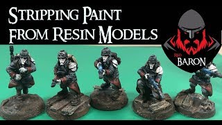 Stripping Resin Miniatures With Simple Green [upl. by Mccarty]