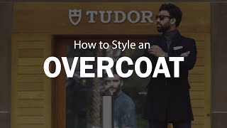 How to Style an Overcoat  Wearing Navy Overcoat  Overcoat for Fall amp Winter [upl. by Lourdes843]