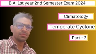 Temperate Cyclone  शीतोष्ण चक्रवात  World geographyOutline of geography [upl. by Larkins]