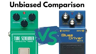 TubeScreamer vs Blues Driver  The most objective comparison ever [upl. by Jonna223]