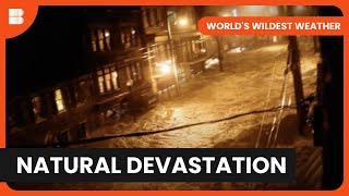 Raging Floods and Wildfires  Worlds Wildest Weathe [upl. by Bradway]