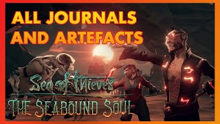 SEABOUND SOUL GUIDE  All Journals and Artefacts  Sea of Thieves [upl. by Reldnahc898]