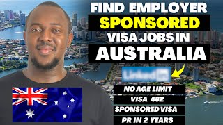 How To Search For Visa Sponsorship jobs in Australia on Linkedin [upl. by Moe]