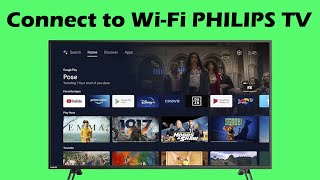 How to connect a Philips TV to WiFi [upl. by Ardnaid]