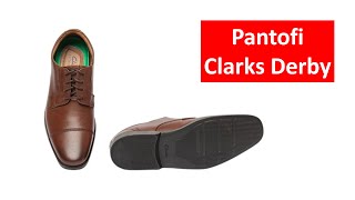 Pantofi Clarks Derby Unboxing [upl. by Biel]