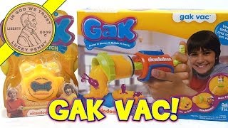 GAK VAC amp Yakkity Yellow GAK Nickelodeon Toys [upl. by Phalan293]