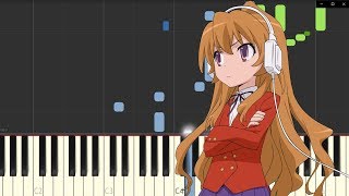 토라도라Toradora ED2  Orange│Piano Tutorial [upl. by Alius]