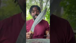 16 Inches Damascus Steel Gurkha Kukri Knife [upl. by Alekal]