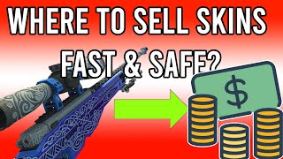 HOW and WHERE to SELL CSGO SKINS in 2021 FAST amp SAFE [upl. by Netsirhk558]