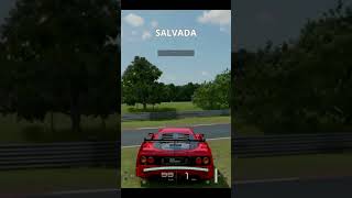 Salvada en el infierno 🟢 granturismo7 nürburgring gt7 gaming shorts f40 [upl. by Eldnek]