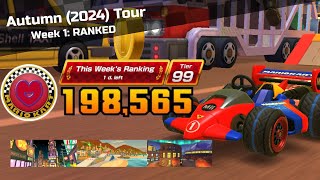 Mario Kart Tour  Autumn 2024 Tour Week 1 Ranked Cup [upl. by Ahseena]