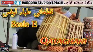 Qataghani Tabla Loops  Pashto Afghan Style Tabla Loop Track Scale E [upl. by Annaegroeg154]