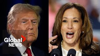 US election 2024 Harris seen as debate winner widens lead over Trump in polls [upl. by Travis]