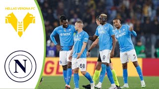 Hellas Verona vs Napoli  Extended Highlights amp All Goals 2024 HD [upl. by Eelir884]