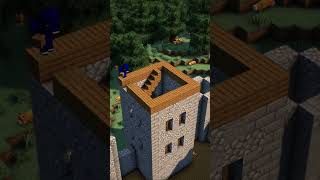 Minecraft Easy Survival Castle🏰 minecraft [upl. by Careaga]