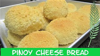 CHEESE BREAD Pinoy Style  TANGZHONG DOUGH CHEESE BREAD  SOFT AND FLUFFY BREAD [upl. by Gibeon]