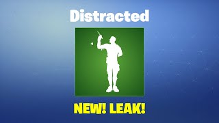 Distracted 4 Skins  Leak  Fortnite Emote [upl. by Sully467]