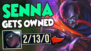 1 PYKE WORLD TEACHES FASTING SENNA A LESSON INSANE PYKE GAMEPLAY  League of Legends [upl. by Roselle]