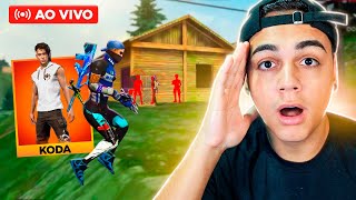 💙 FREITAS AO VIVO 💙 NOVO PERSONAGEM KODA 💙 FREE FIRE MOBILE 💙 [upl. by Enetsirk]