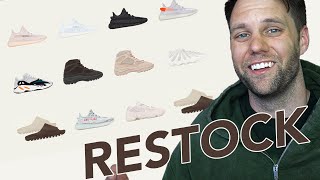 YEEZY RESTOCKS FOR 2021 ANNOUCED [upl. by Nirag]