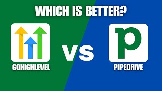 GoHighLevel vs PipeDrive  Which is Better 2024 [upl. by Ytsanyd189]