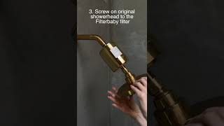 Filterbaby Pro Series Titanium Shower Filter [upl. by Akimit]