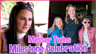 Watch Teen Mom Leah Messers Twins Hit a Major Milestone [upl. by Eirena]