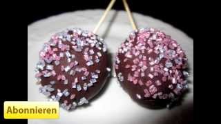 Cake Pops mit Haselnusscreme oder Erdnussbutter [upl. by Viridissa966]