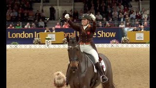 Becky Moody amp Jaegerbomb PODIUM finish at the London International Horse Show World Cup GPFS [upl. by Tohcnarf740]