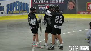 Junior B Lacrosse Preseason  Cambridge Highlanders vs Orangeville Northmen [upl. by Beitch267]