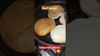 BEEF BURGERAMYyoutubeshorts cow amysvlog tiktok food [upl. by Naugan]