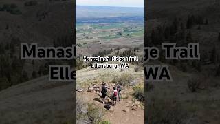 Manastash Ridge Trail Ellensburg WA pnwadventures hikingadventure dronevideo [upl. by Madai]