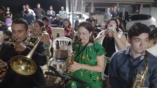 🎷ICM cantata na pracinha de Jardim Botânico TROMBETAS amp FESTAS 011224 as 11 horas 🎷 [upl. by Akcirre41]