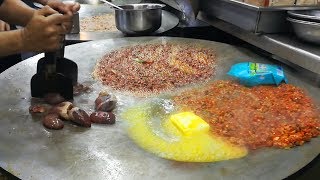 KATAKAT at Street Food of Karachi Pakistan  Taka Tak  Kata Kat Recipe at Bolan Hussainabad [upl. by Gemperle676]